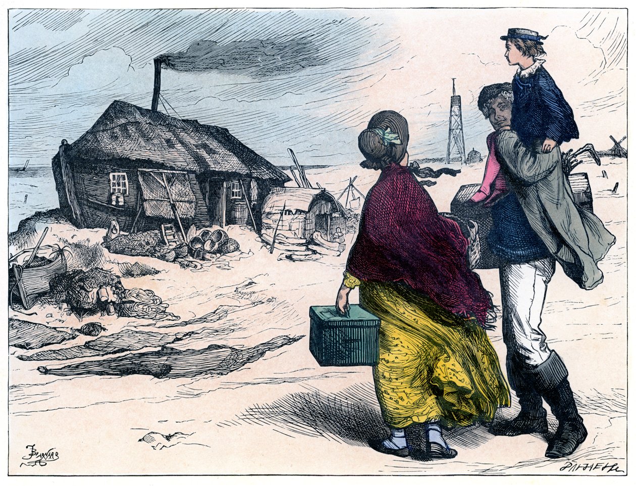 David Copperfield Charles Dickenstől alkotó: Frederick Barnard