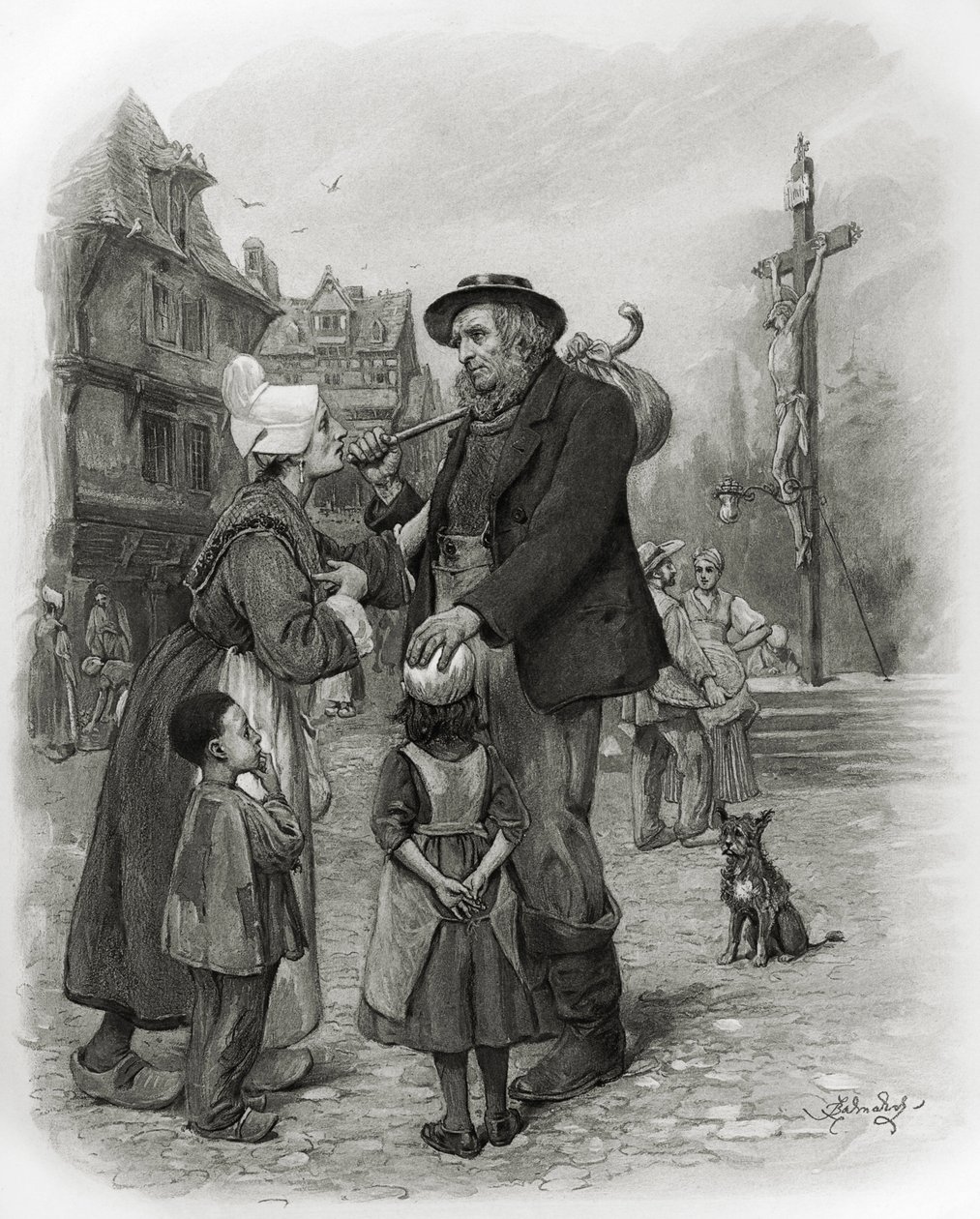 „David Copperfield”, Charles Dickens alkotó: Frederick Barnard
