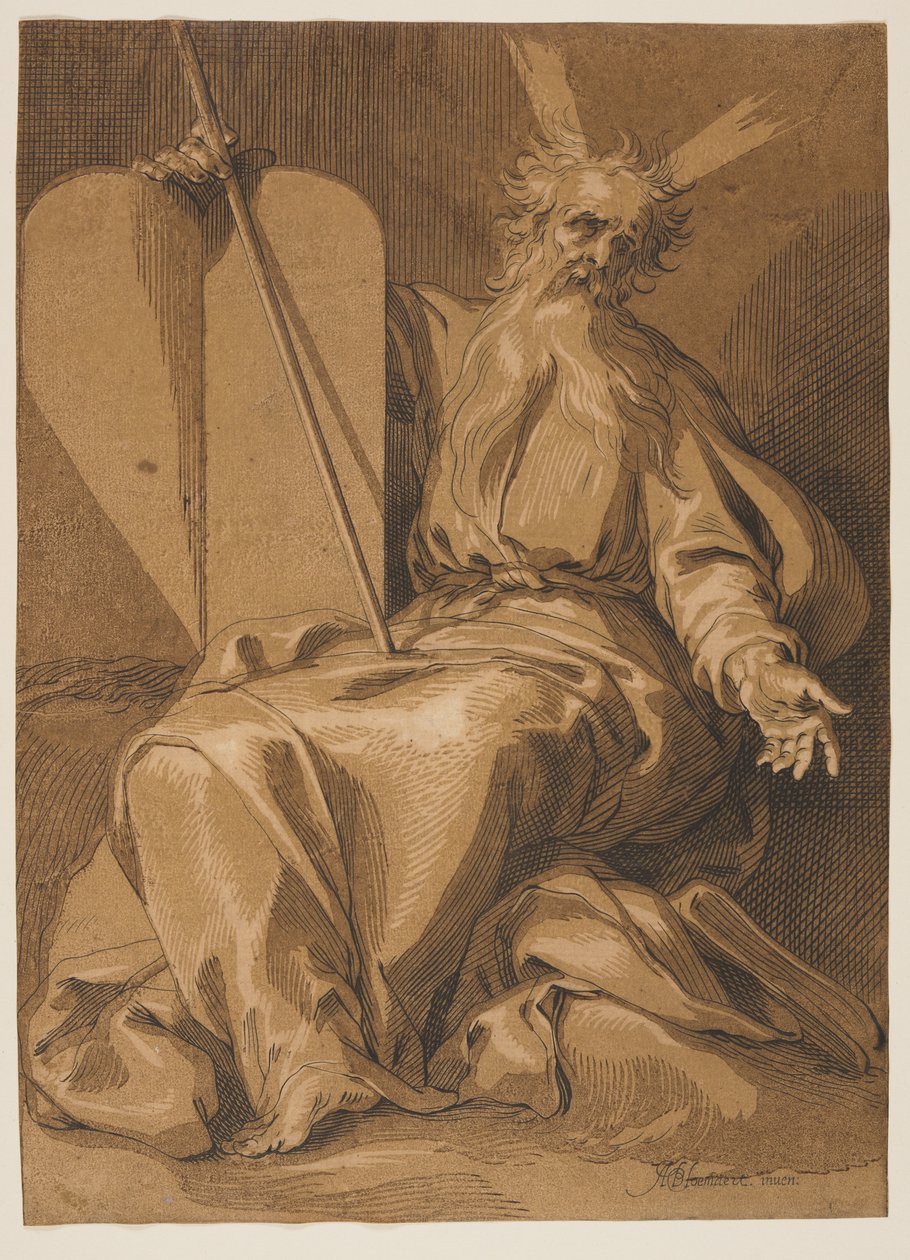 Mózes alkotó: Frederick Bloemaert
