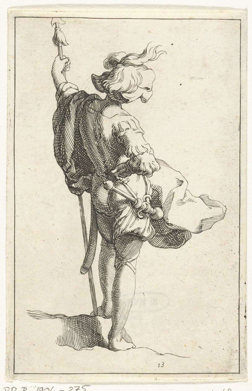 Katona A kis figurák (sorozat címe) alkotó: Frederick Bloemaert
