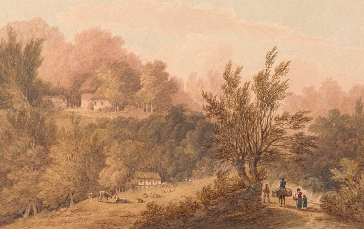 Egy sáv alakokkal – Wight-sziget (?) alkotó: Frederick Calvert