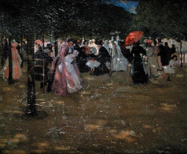 Luxemburgi kertek alkotó: Frederick Carl Frieseke