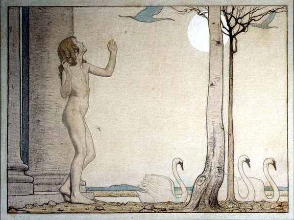 A kékmadár alkotó: Frederick Cayley Robinson