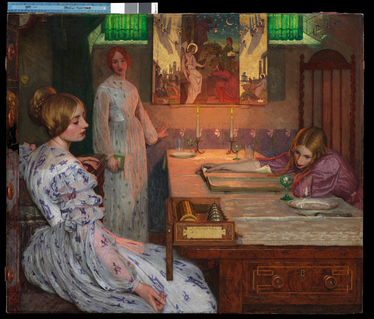 A nap zárása alkotó: Frederick Cayley Robinson