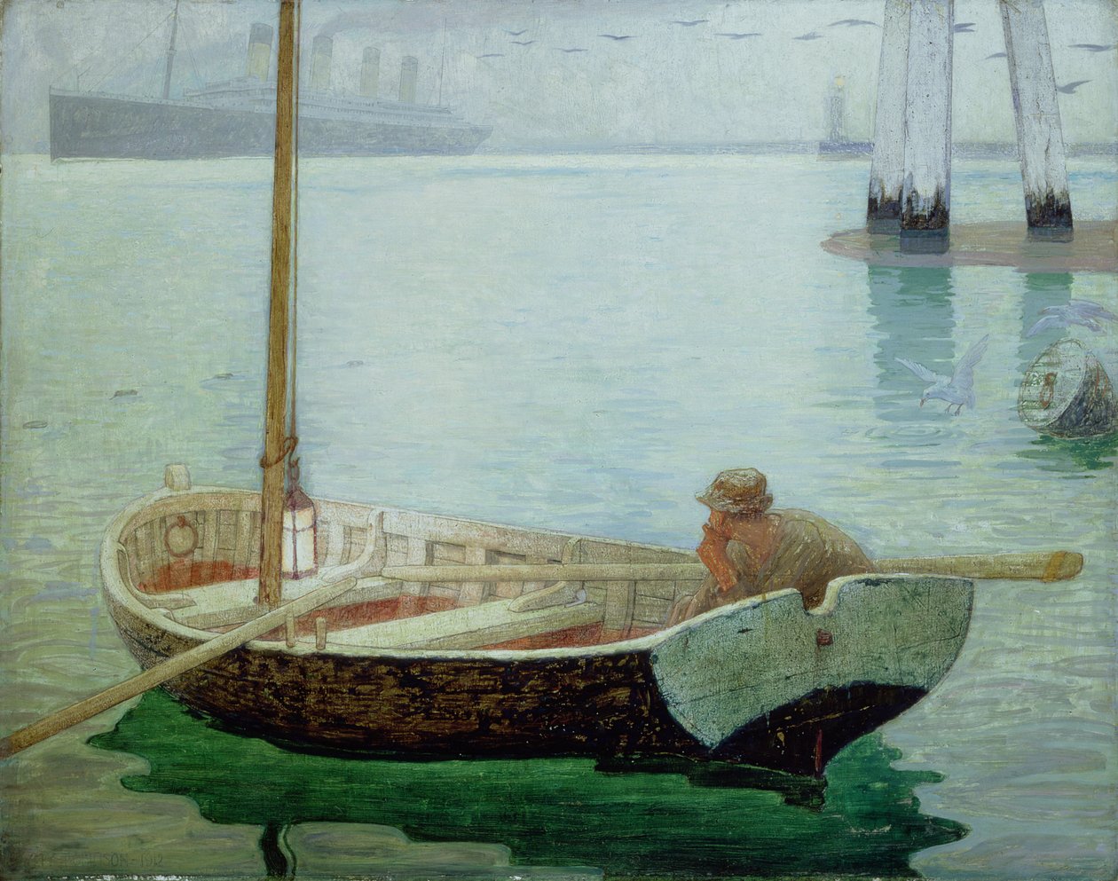 A külső határ alkotó: Frederick Cayley Robinson