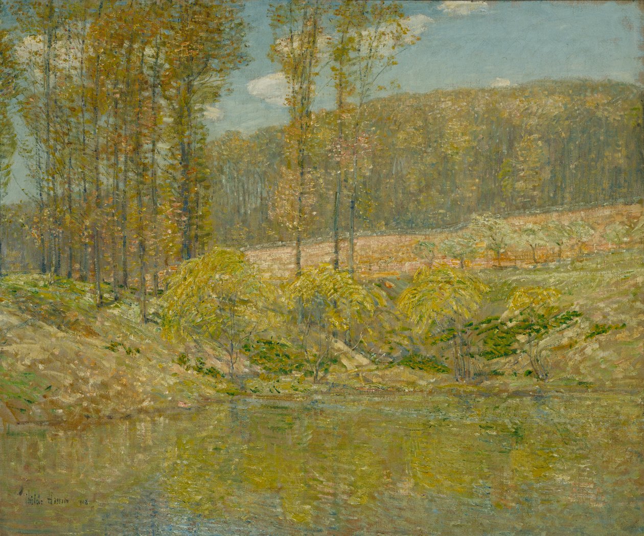 Tavasz, Navesink Highlands, 1908. alkotó: Frederick Childe Hassam