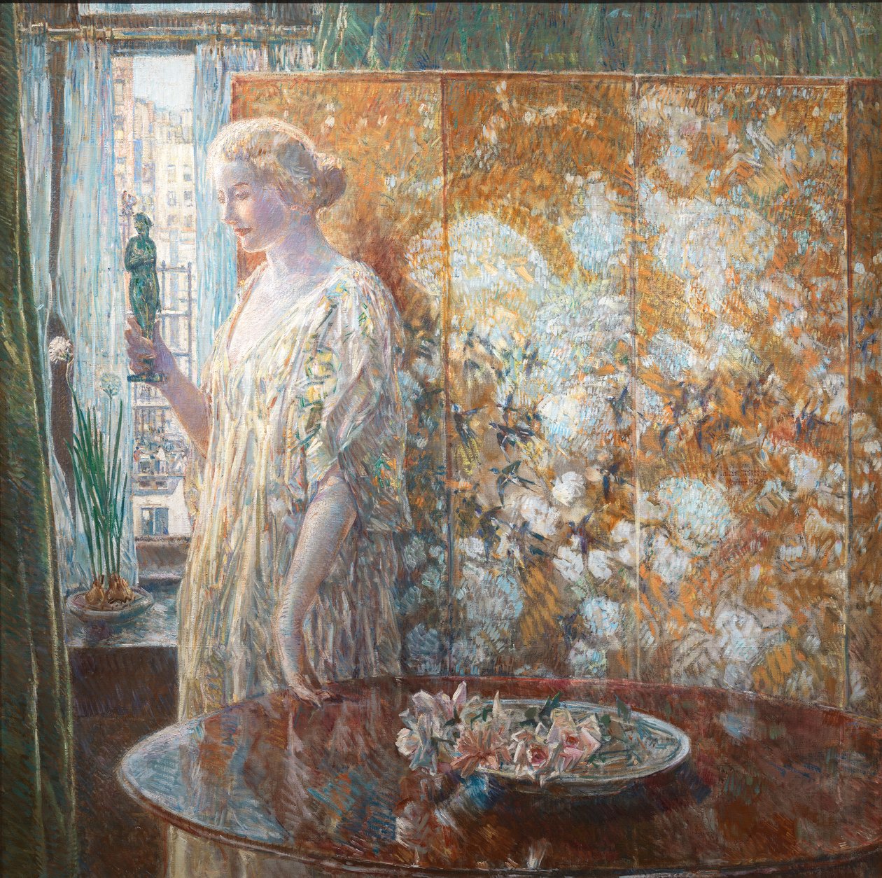 Tanagra The Builders, New York, 1918. alkotó: Frederick Childe Hassam