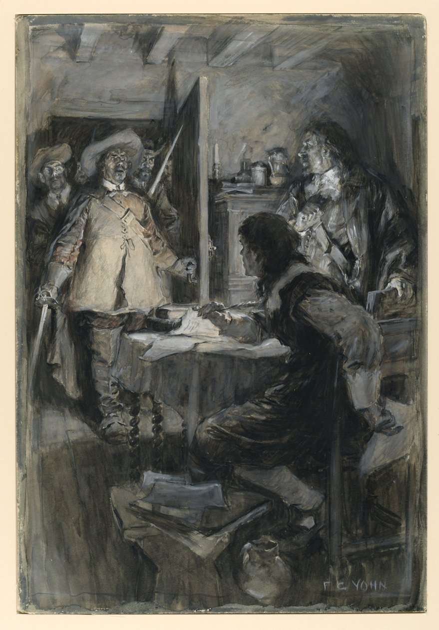 Wildman őrnagy letartóztatása alkotó: Frederick Coffay Yohn
