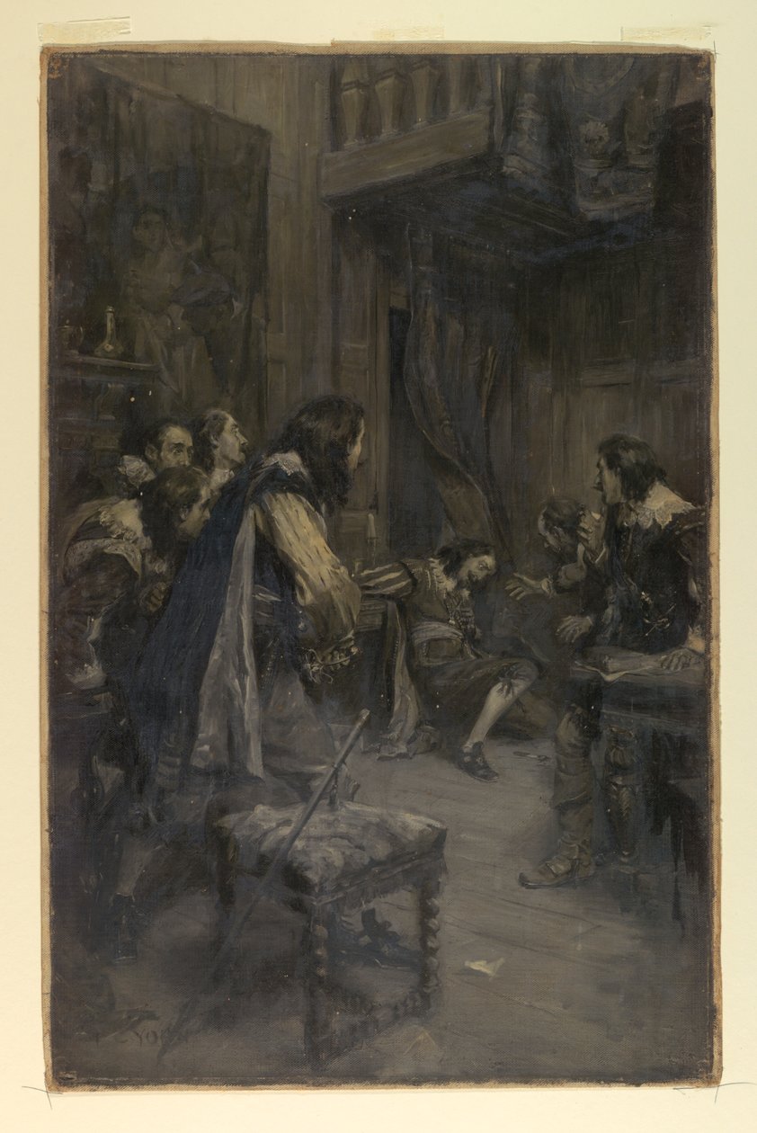 Felton Buckingham herceg meggyilkolása alkotó: Frederick Coffay Yohn