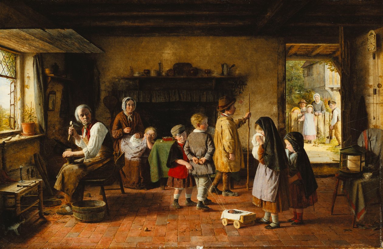 Korai bánat, 1861 alkotó: Frederick Daniel Hardy