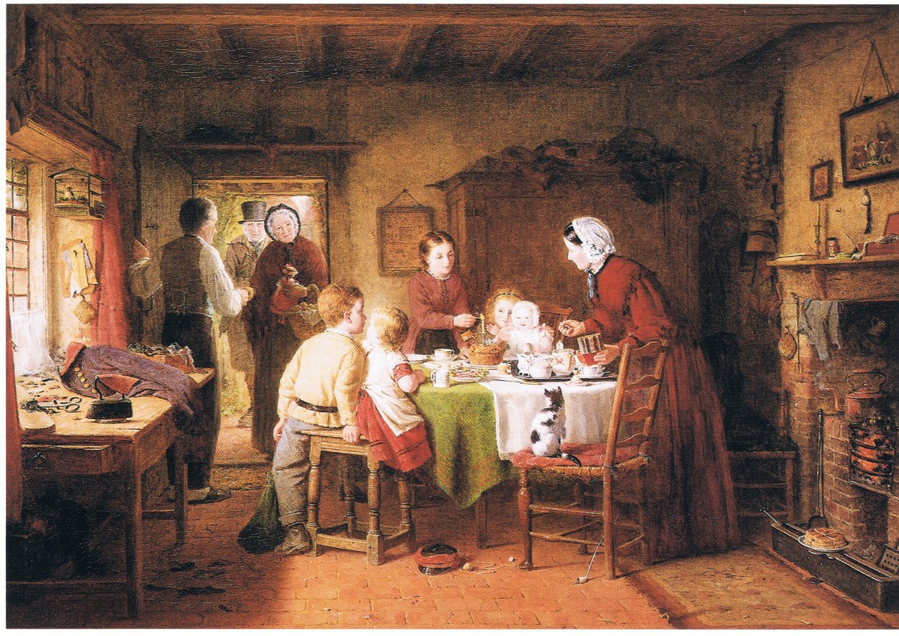 Az első születésnapi buli alkotó: Frederick Daniel Hardy