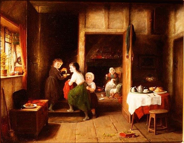 Fel az ágyig Kúsznak alkotó: Frederick Daniel Hardy
