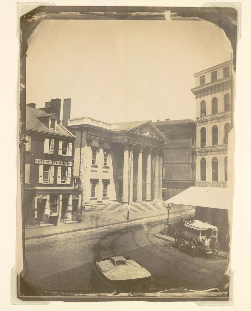 First Bank of the United States, Philadelphia, 1859. alkotó: Frederick DeBourg Richards
