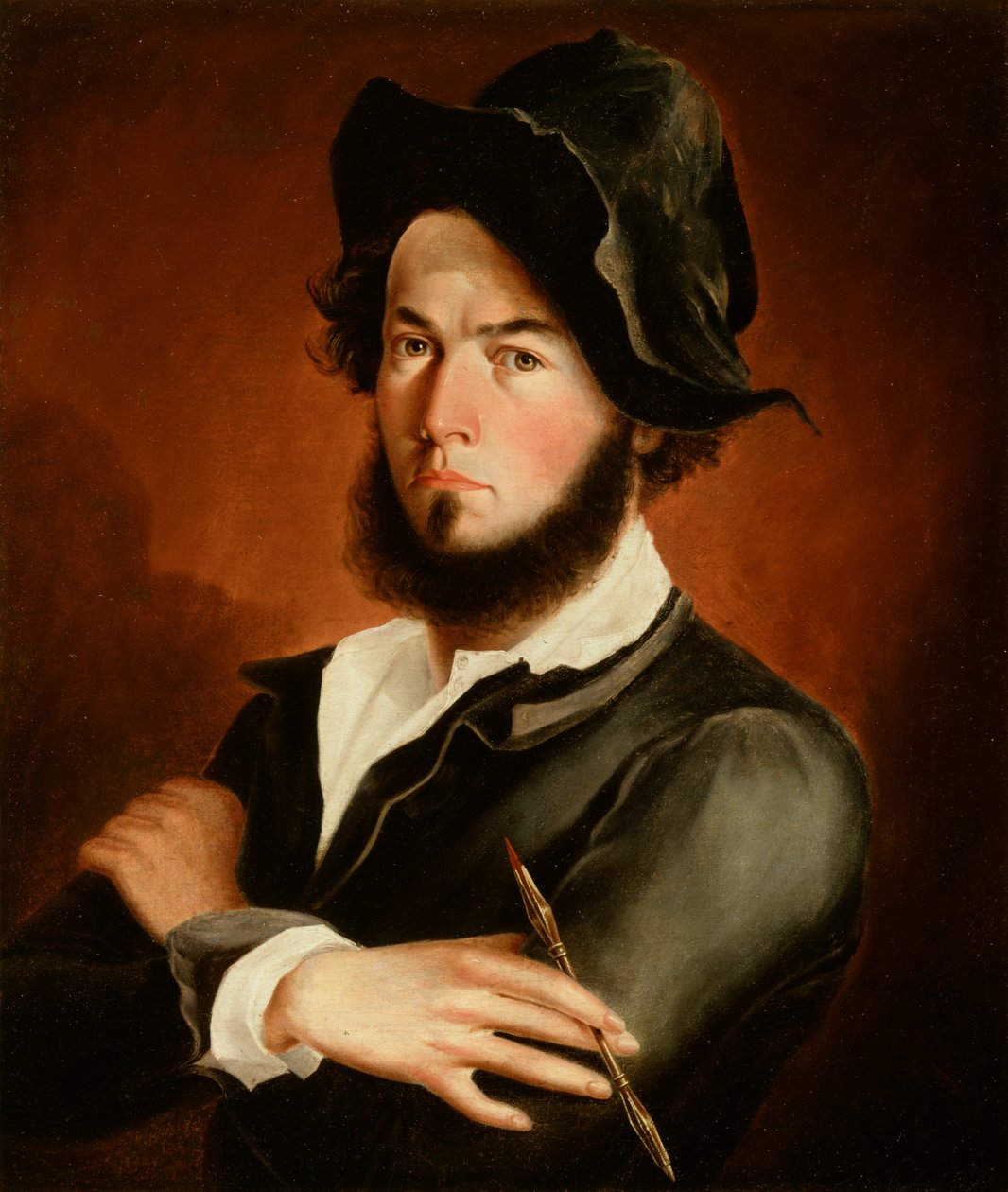 Önarckép, 1845 alkotó: Frederick E. Cohen
