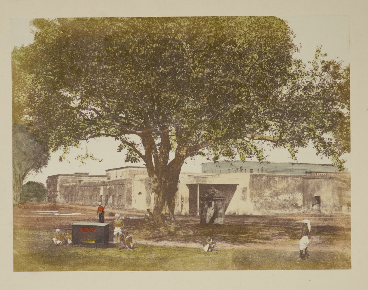 Börtön, Calcutta. Fényképész: Fiebig, Frederick c 1851-1852 Kalkutta és a környező kerületek kilátásai. alkotó: Frederick Fiebig