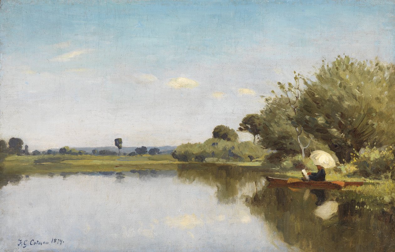 Nyár napja, 1874 alkotó: Frederick George Cotman