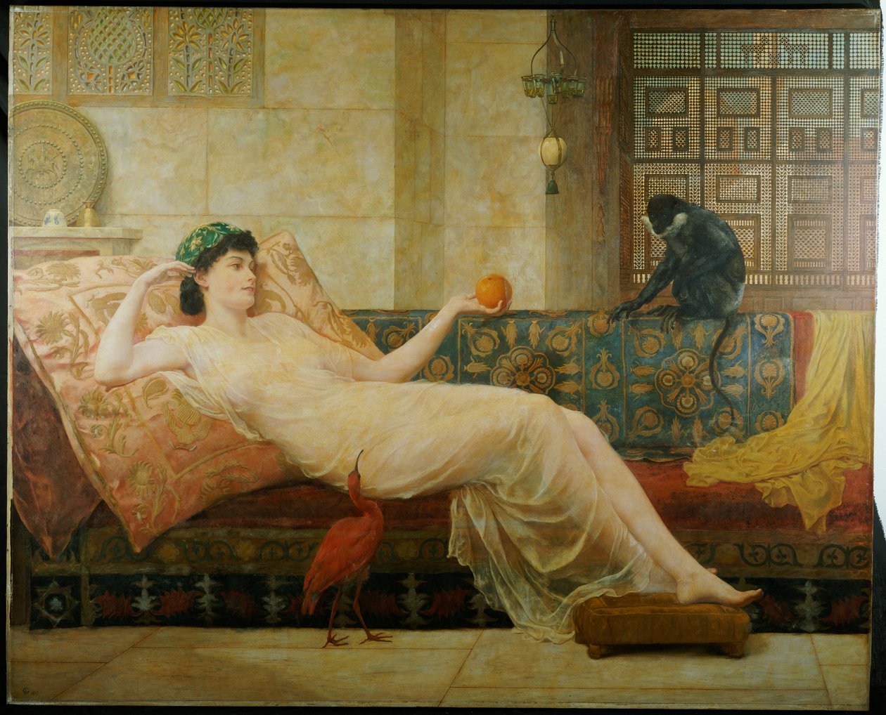 Egy paradicsomi álom, 1889 alkotó: Frederick Goodall