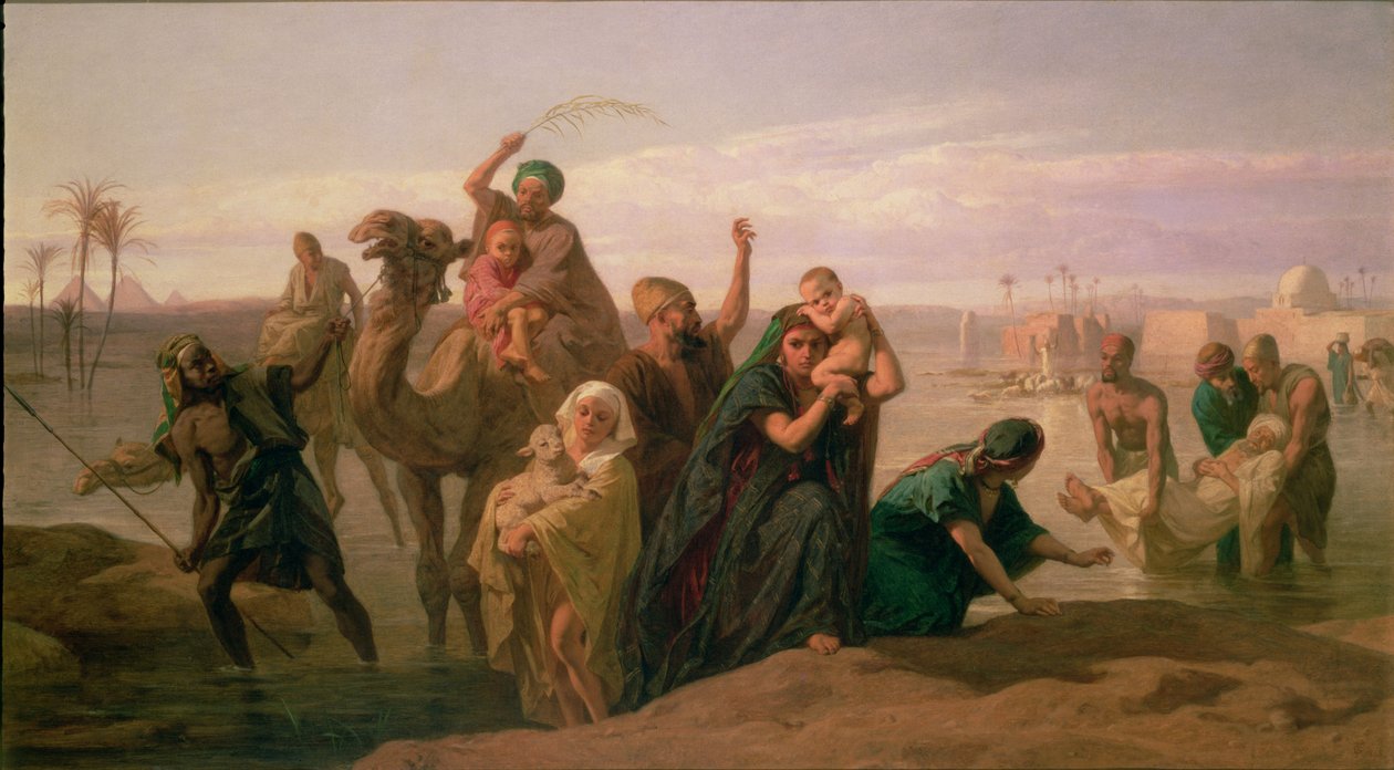 A Nílus felemelkedése alkotó: Frederick Goodall