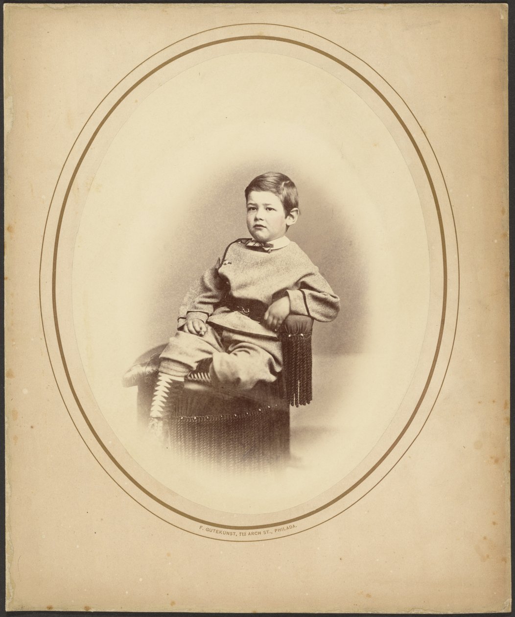 [George Fauntleroy Davidson] alkotó: Frederick Gutekunst
