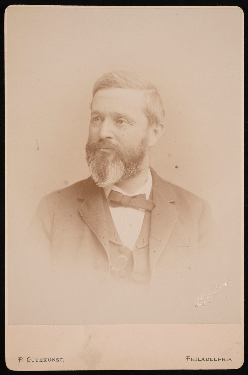 Horatio Curtis Wood, Jr. 1841-1920, 1889 portréja. alkotó: Frederick Gutekunst