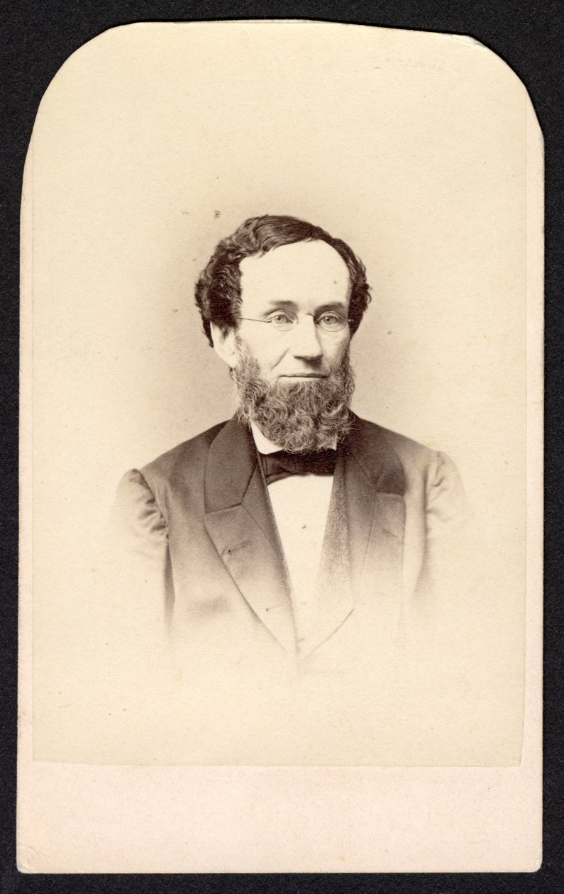 Azonosítatlan férfi portréja, 1860 körül. alkotó: Frederick Gutekunst