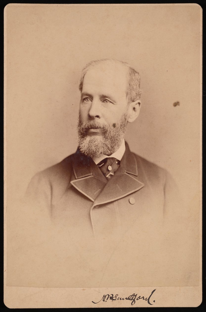 Azonosítatlan férfi portréja, 1876. október. alkotó: Frederick Gutekunst