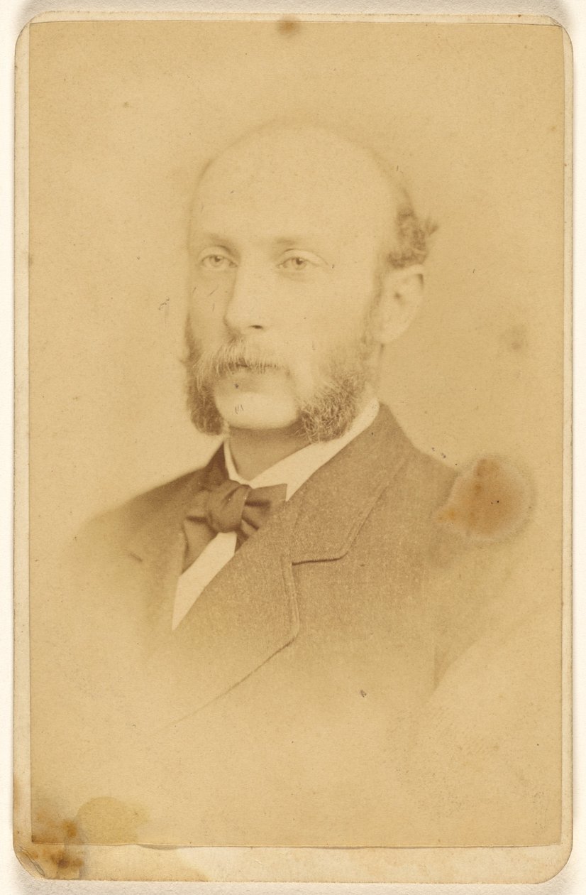 [Ismeretlen férfi bajusszal és birkabajusszal] alkotó: Frederick Gutekunst