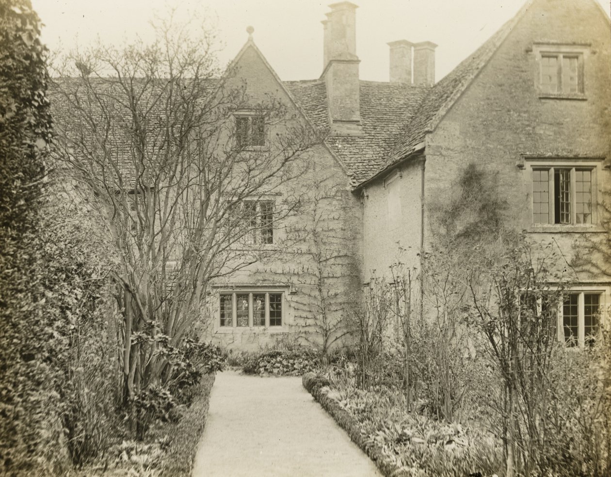 Kelmscott Manor: A kerti homlokzat alkotó: Frederick H. Evans