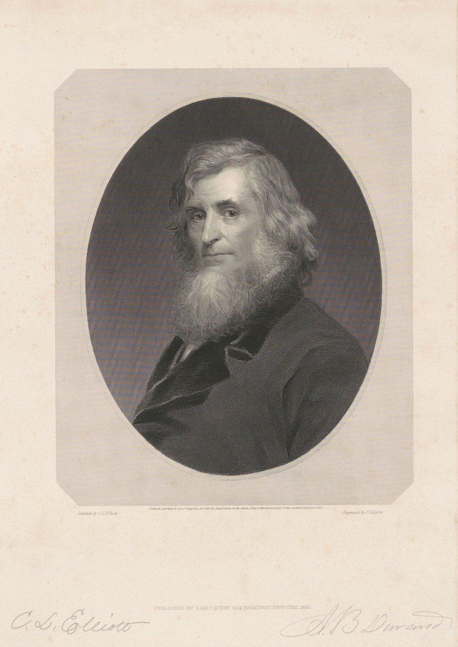 Asher B. Durand alkotó: Frederick Halpin, after Charles Loring Elliott