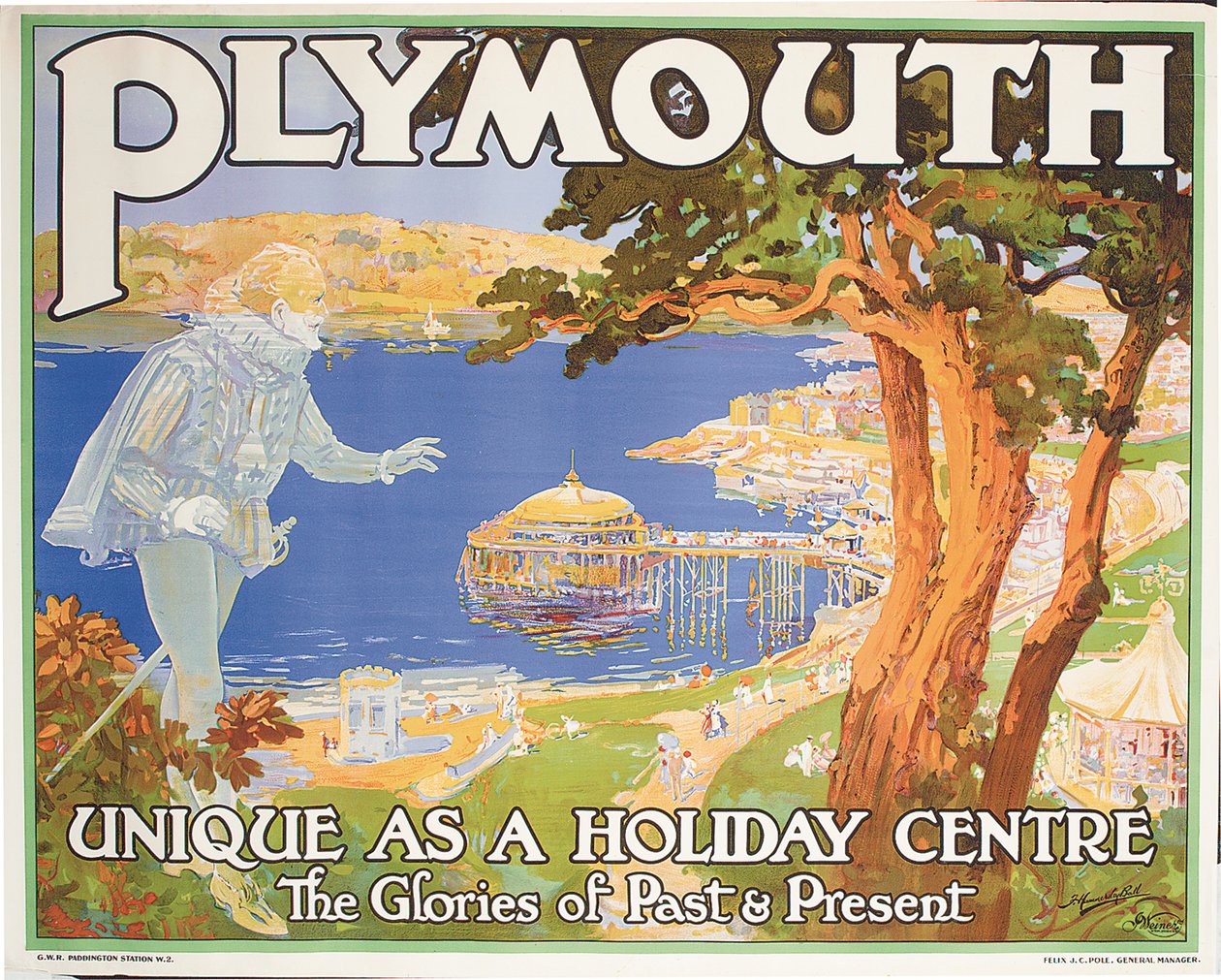 Plymouth (színes litho) alkotó: Frederick Hammersley Ball