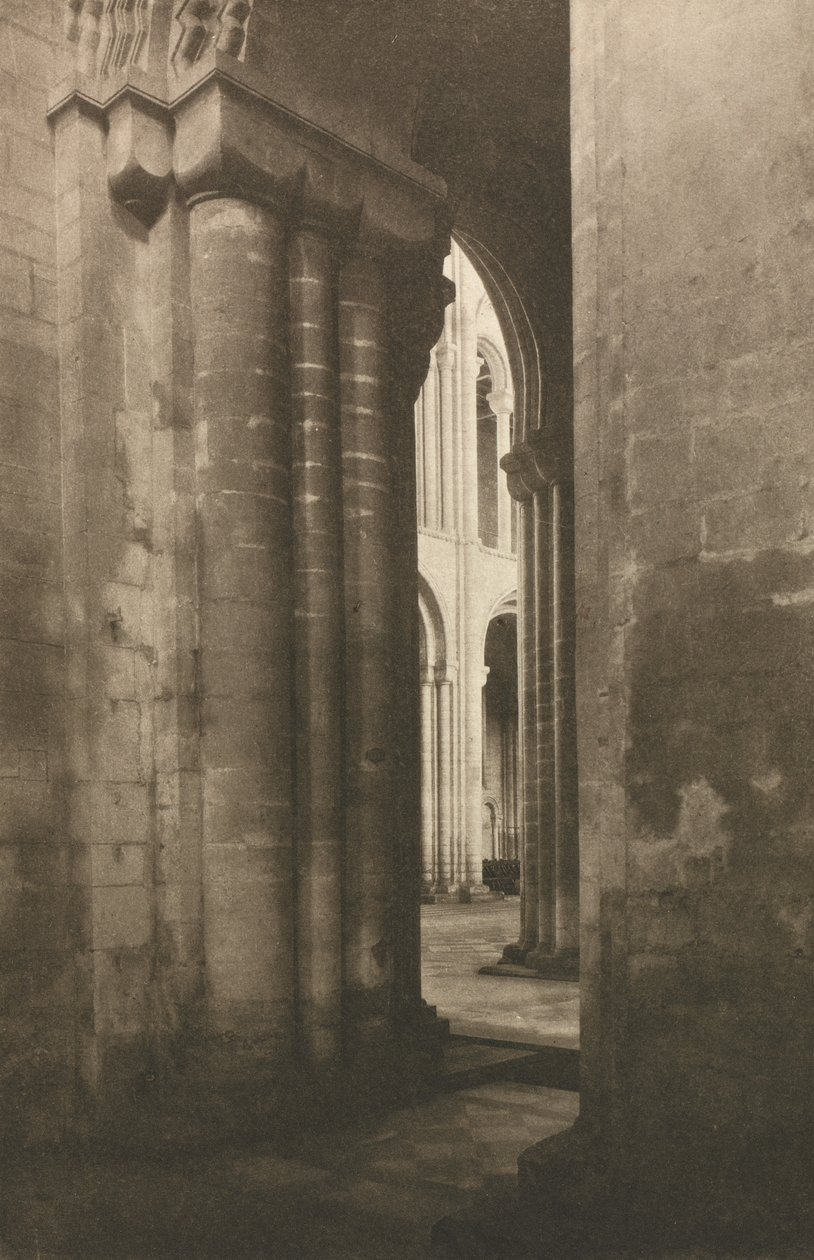 Kameramunka: Ely-székesegyház: A normannok emlékezete, 1903. alkotó: Frederick Henry Evans