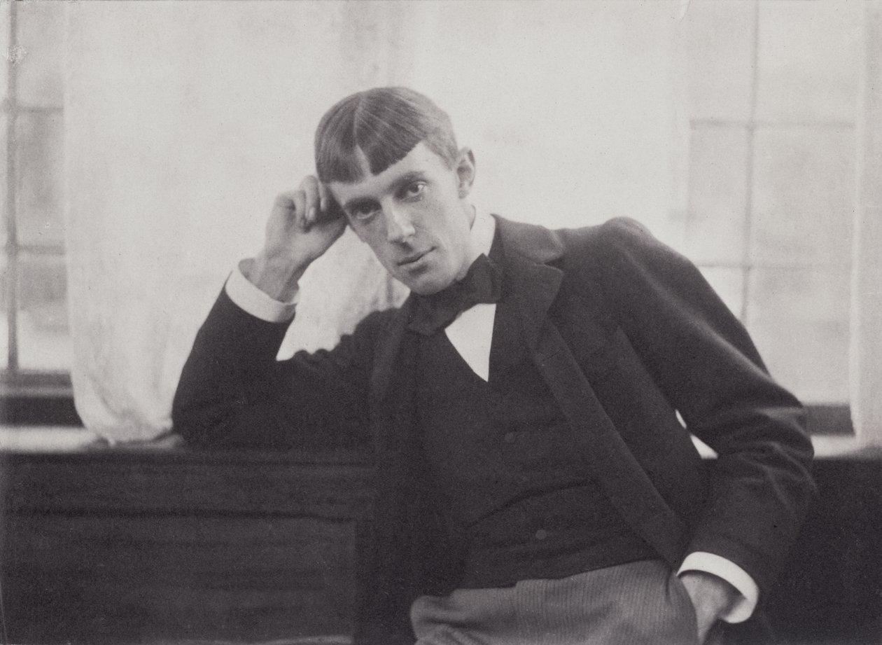 Frederick Evans (1853-1943) portréfotója Aubrey Beardsley-ról (1872-98). alkotó: Frederick Henry Evans