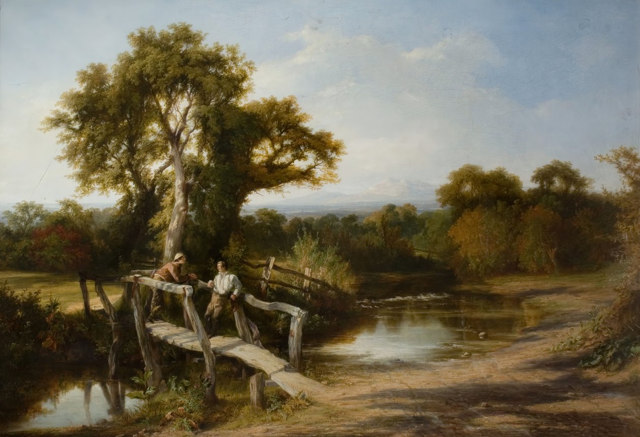 Worcestershire-i táj 1843 őszén. alkotó: Frederick Henry Henshaw