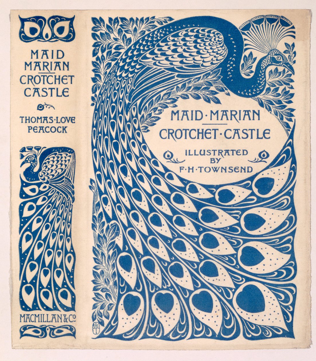Thomas Love Peacock kabátja a „Maid Marian”-hoz és a „Crotchet Castle”-hez, megjelent 1900. alkotó: Frederick Henry Townsend