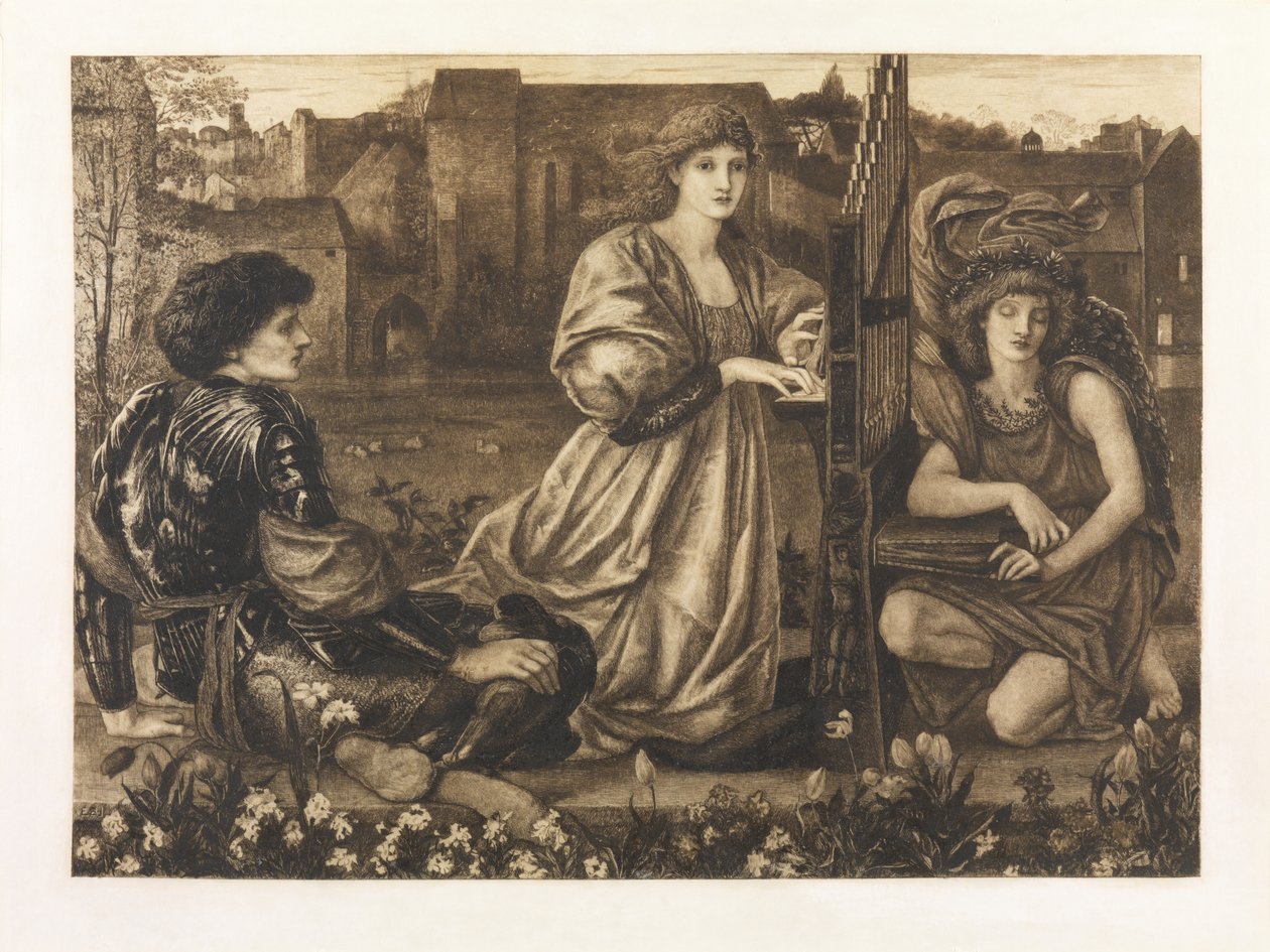 A szerelem dala (platina) alkotó: Frederick Hollyer