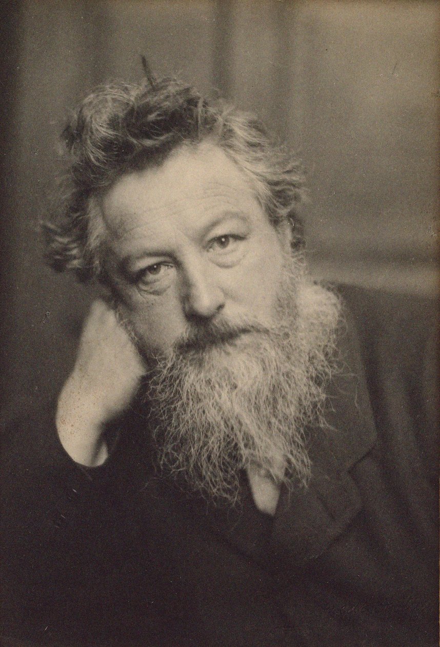 William Morris portréja 1834-1896. alkotó: Frederick Hollyer