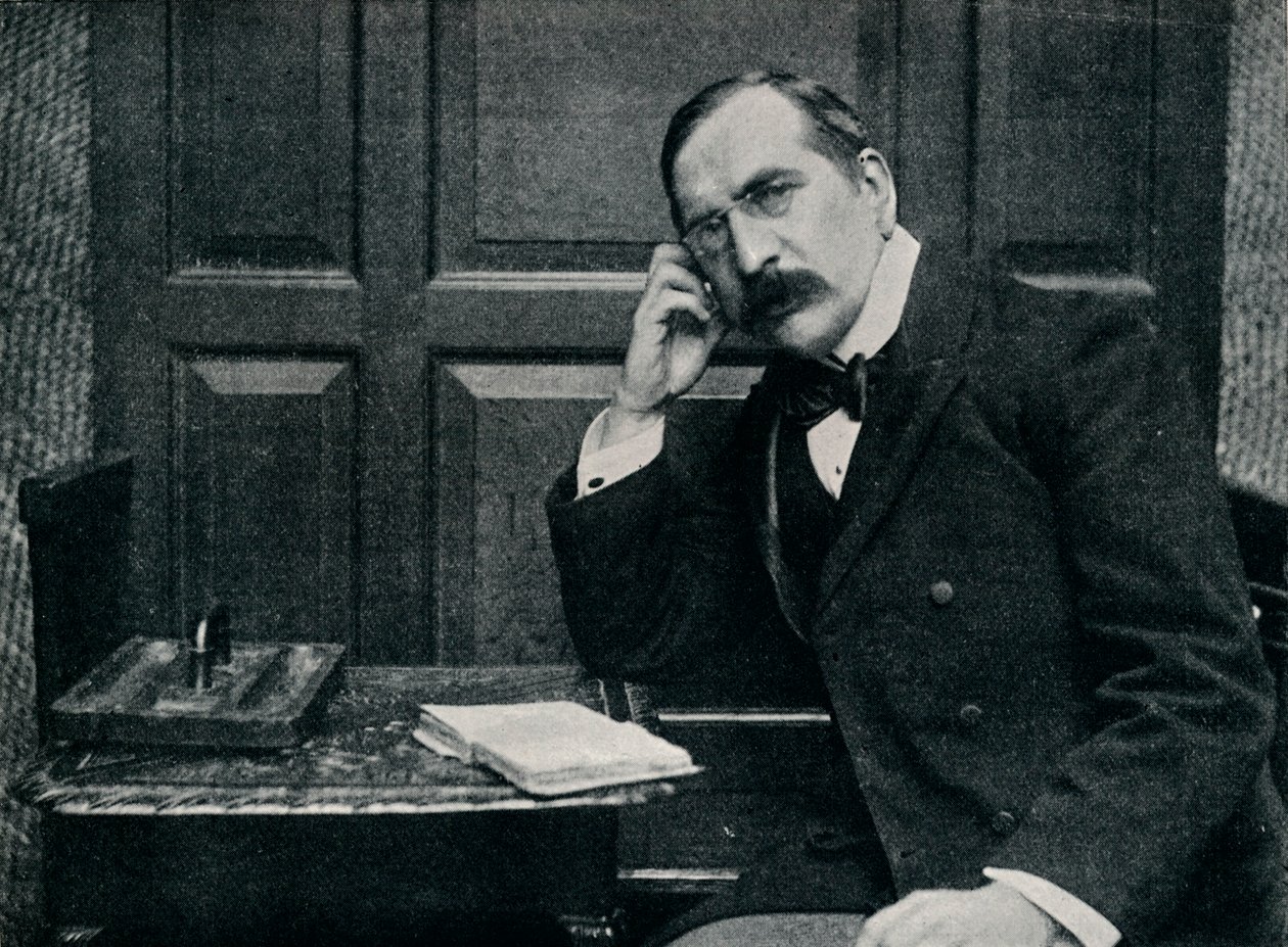 A néhai Mr. Gleeson White portréja, 1898 alkotó: Frederick Hollyer