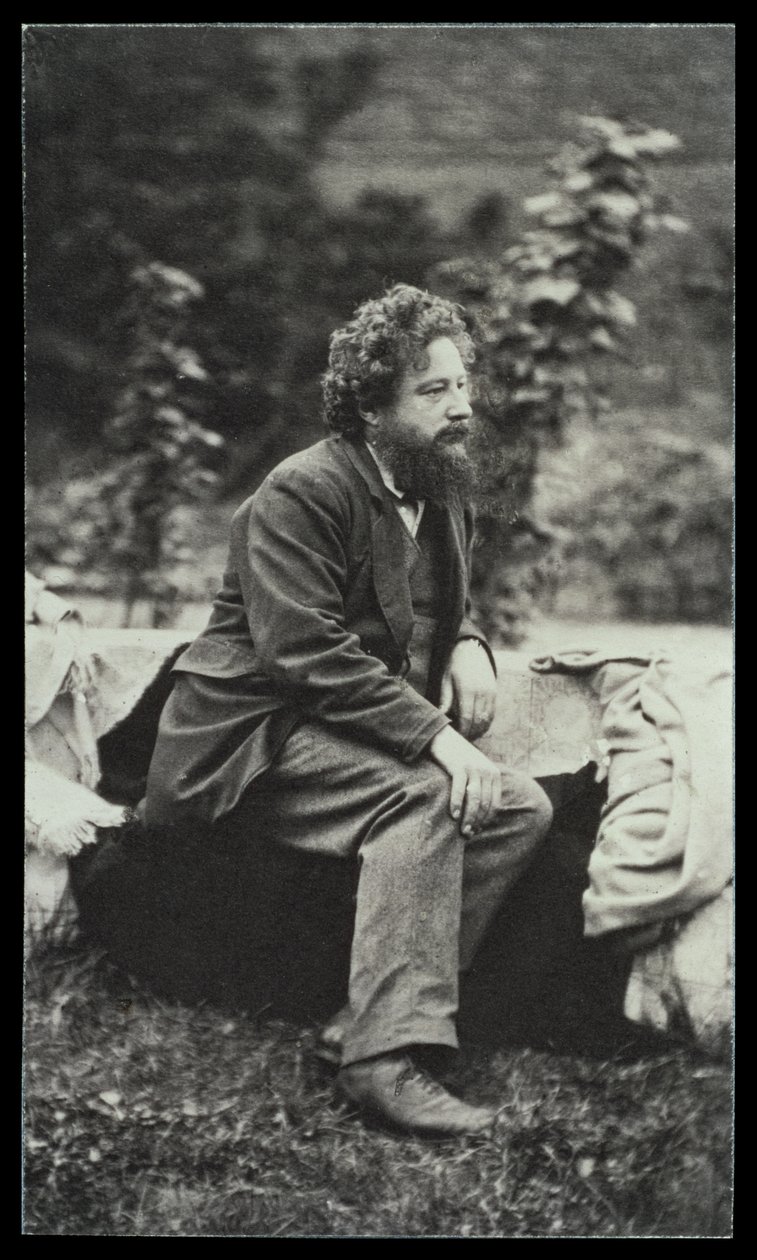 Frederick Hollyer (1837-1933) William Morris (1834-96) portréfotója (szépia fotó) alkotó: Frederick Hollyer