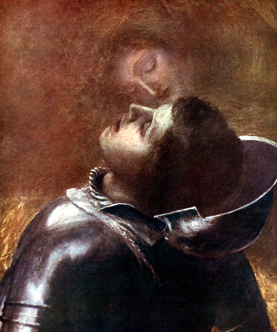 A boldog harcos, 1884 1923. alkotó: Frederick Hollyer