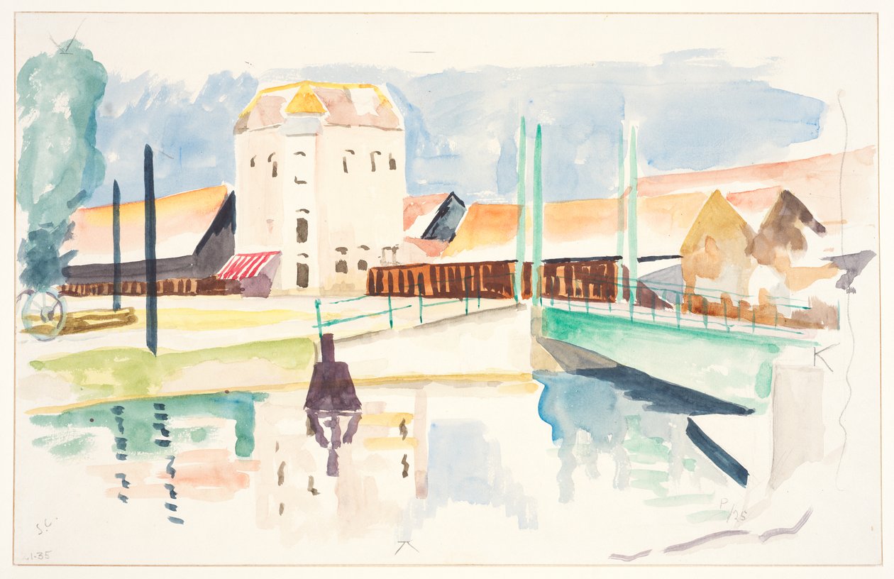 Bridge & buildings alkotó: Frederick James Porter