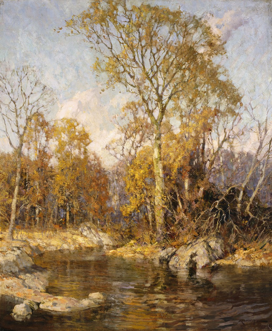 Őszi elmélkedések alkotó: Frederick John Mulhaupt