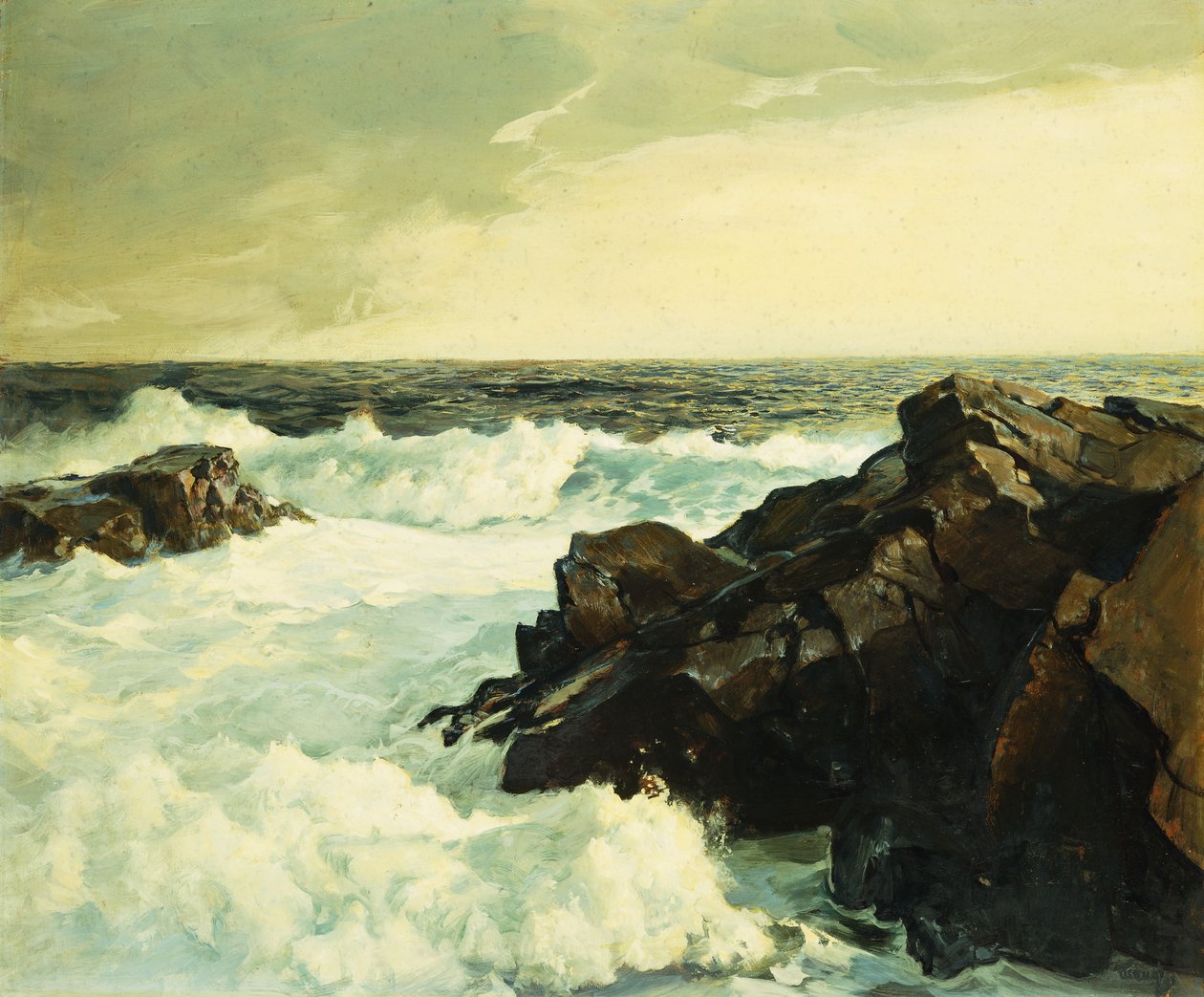 dagály alkotó: Frederick Judd Waugh