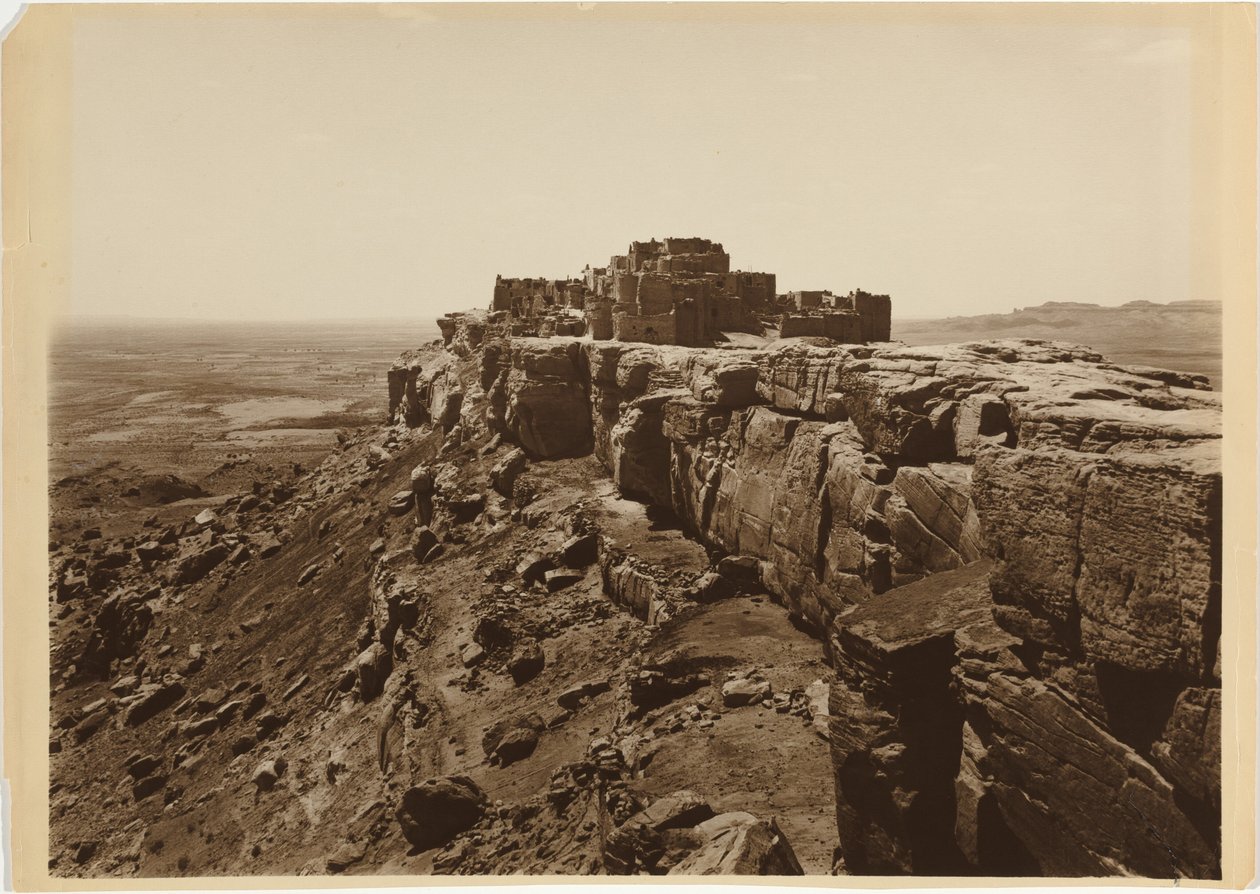 Acoma Pueblo,1900 körül (fotó) alkotó: Frederick Monsen