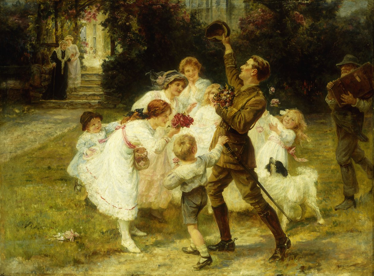 Az óra hőse, alkotó: Frederick Morgan