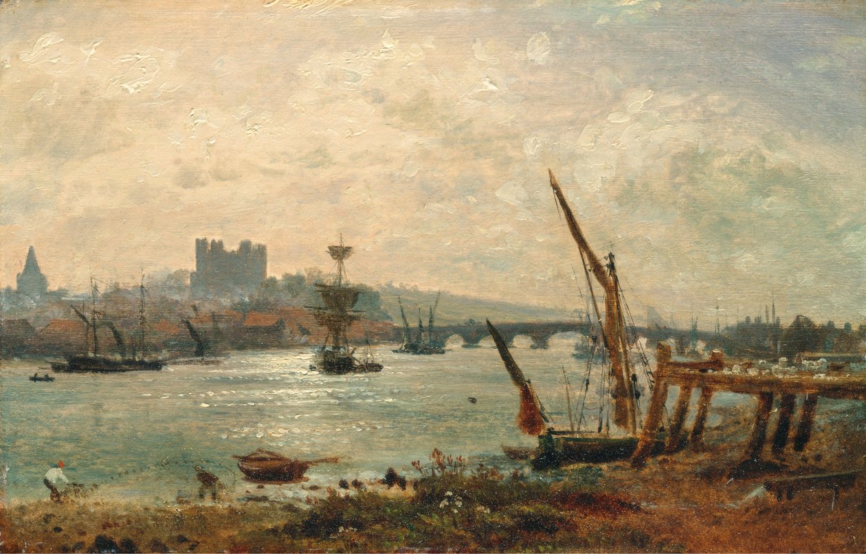 Rochester katedrális és kastély alkotó: Frederick Nash