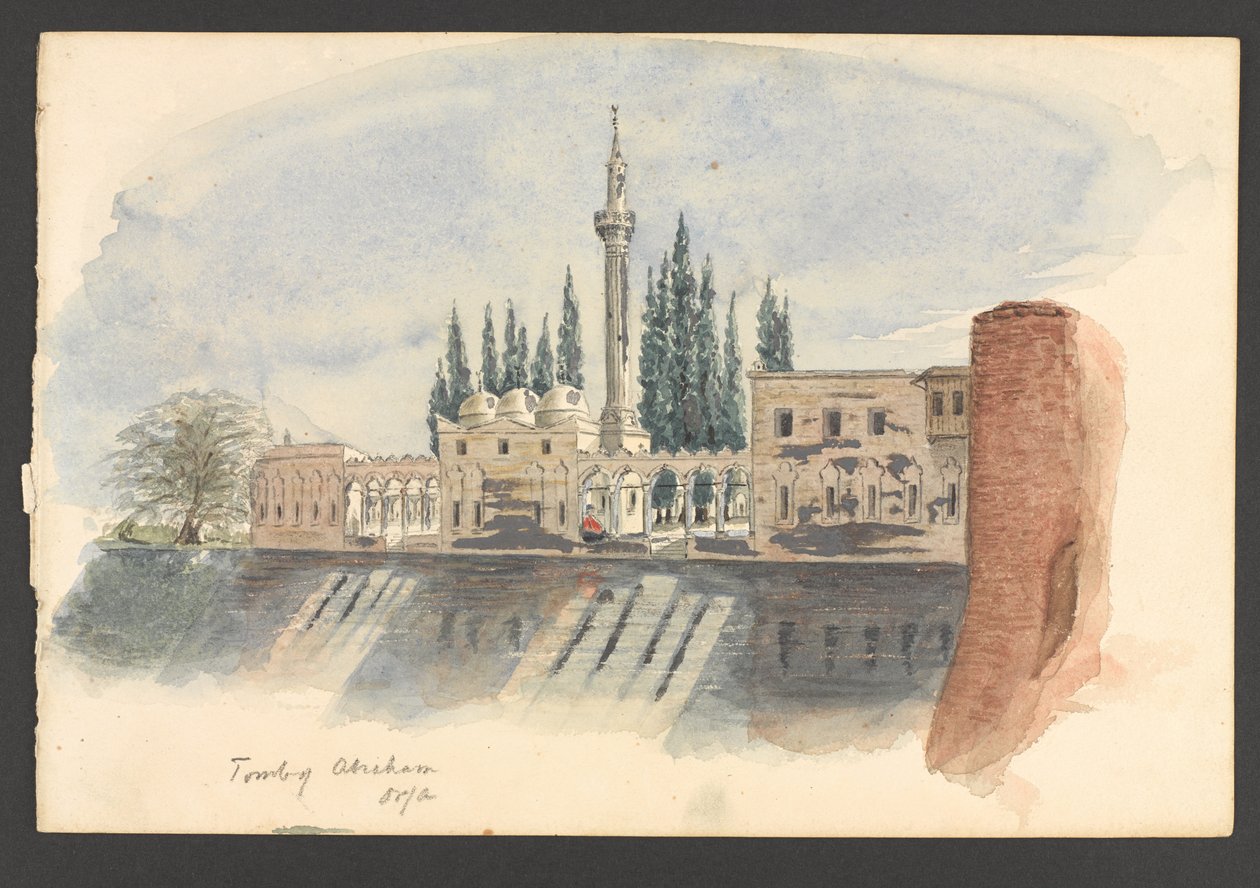 Ábrahám sírja, Urfa, Törökország alkotó: Frederick Peter Layard