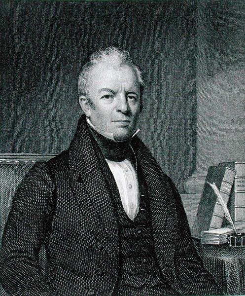 James Kent (1763-1847) Asher Brown Durand (1796-1886) metszete (metszet) alkotó: Frederick R. (after) Spencer