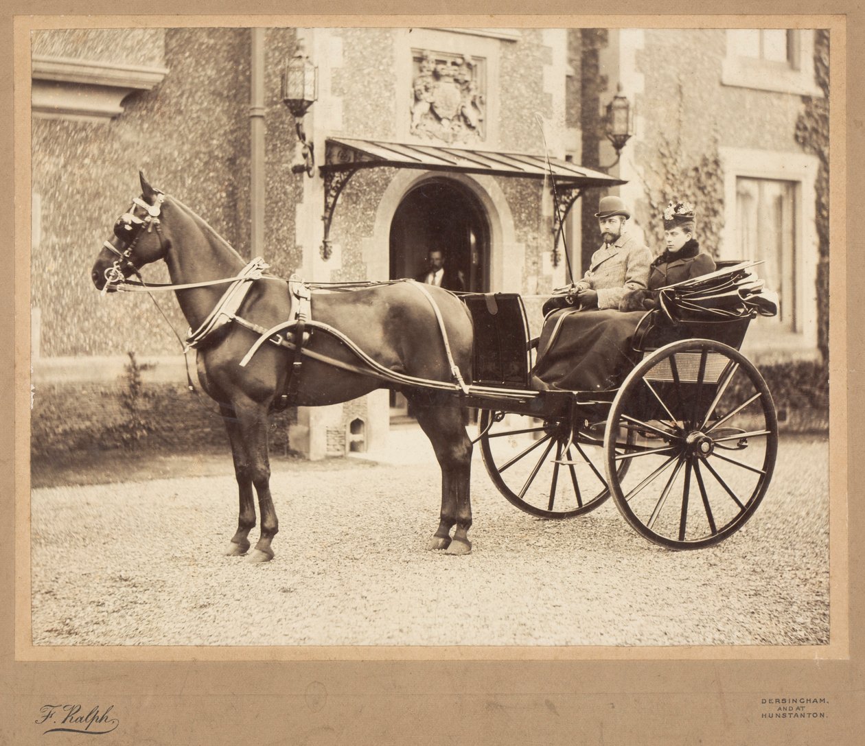 V. György király és Mária királyné, 1890 körül alkotó: Frederick Ralph