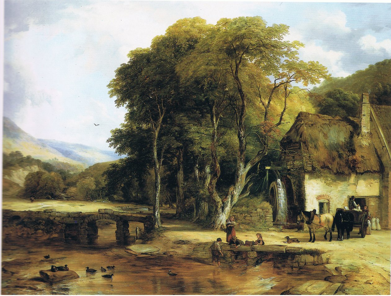 Devonshire-i táj alkotó: Frederick Richard Lee
