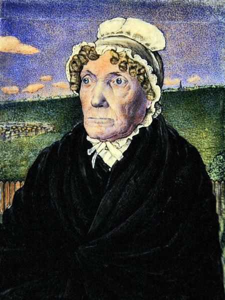 William Williams második feleségének portréja, 1828 körül (akvarell elefántcsonton) (367110-es pár) alkotó: Frederick Tatham